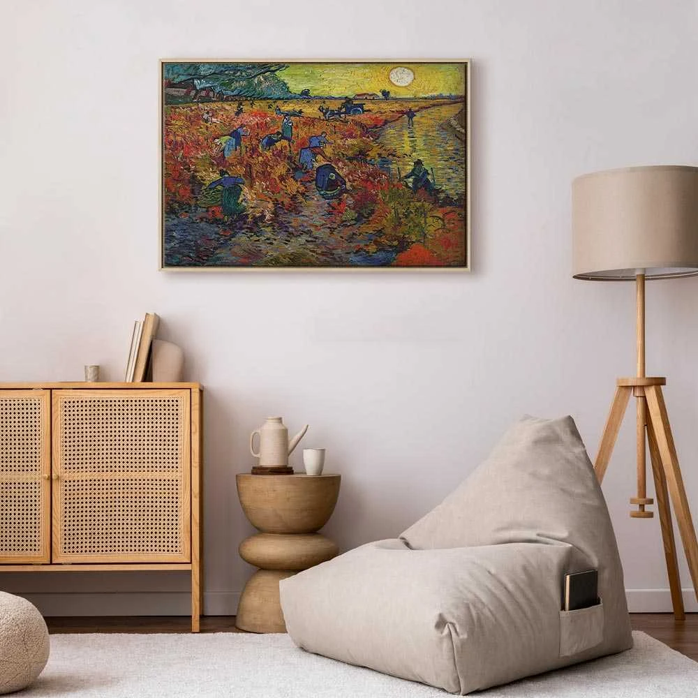 Artgeist Paveikslas - Vincent van Gogh – The Raudona Vineyard