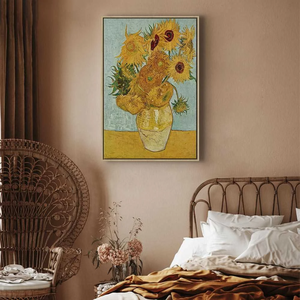 Artgeist Paveikslas - Vincent van Gogh – Still Life: A Vase With Twelve Sunflowers III