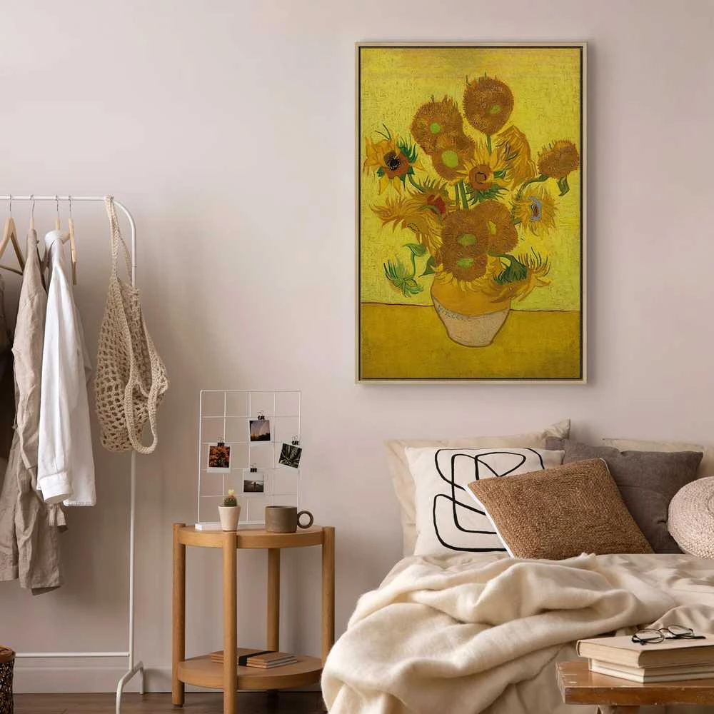Artgeist Paveikslas - Vincent van Gogh – Still Life: Vase With Fifteen Sunflowers