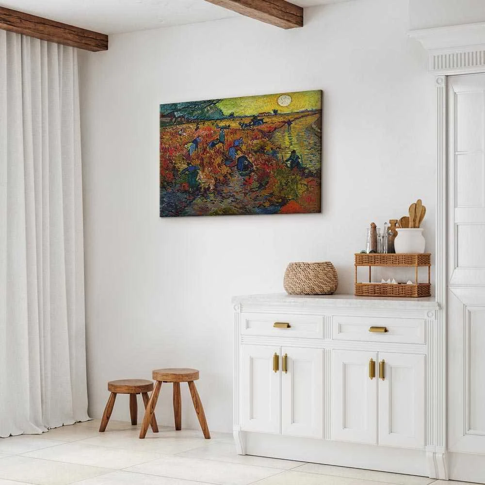 Artgeist Paveikslas - Vincent van Gogh – The Raudona Vineyard