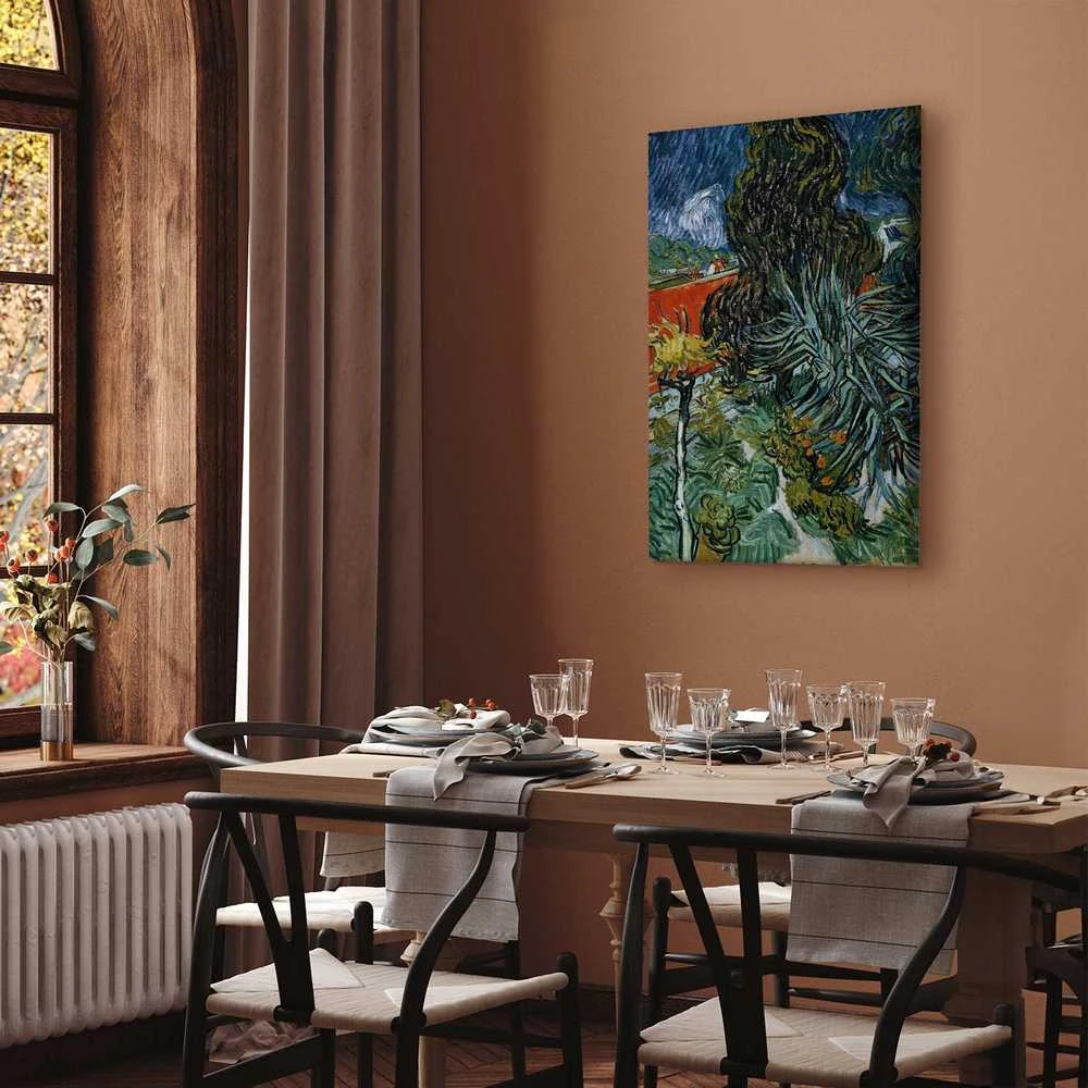 Artgeist Paveikslas - Vincent Van Gogh – The Garden of Dr. Gachet in Auvers