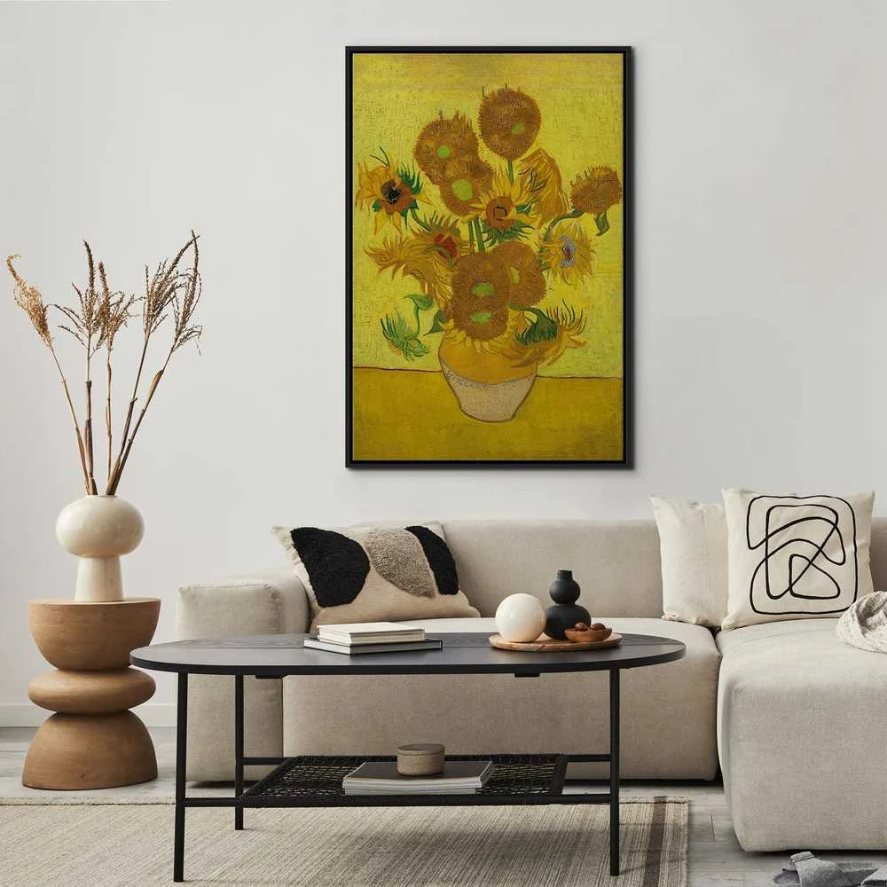 Artgeist Paveikslas - Vincent van Gogh – Still Life: Vase With Fifteen Sunflowers