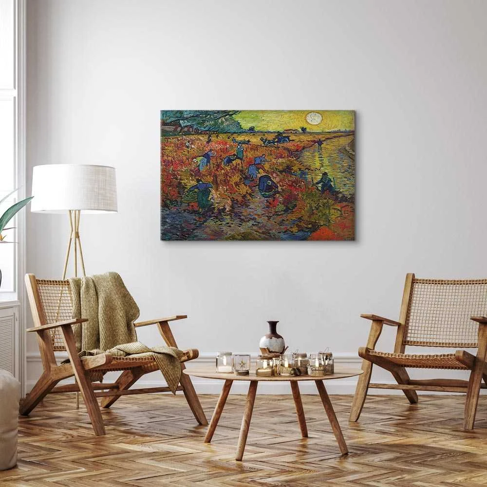 Artgeist Paveikslas - Vincent van Gogh – The Raudona Vineyard