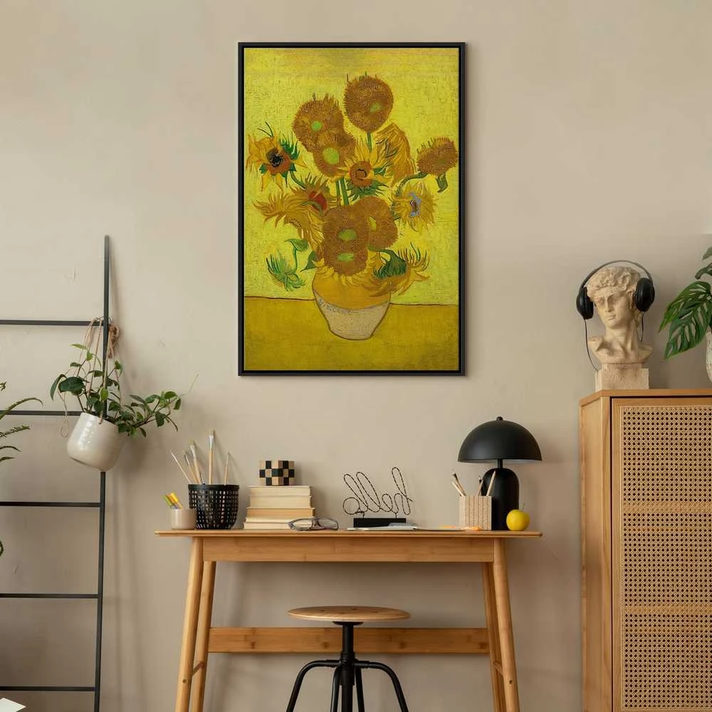 Artgeist Paveikslas - Vincent van Gogh – Still Life: Vase With Fifteen Sunflowers