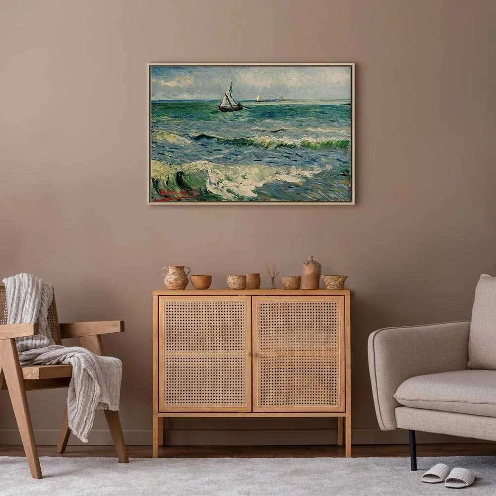 Artgeist Paveikslas - Vincent van Gogh – Seascape at Saintes-Maries