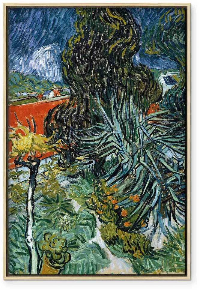 Artgeist Paveikslas - Vincent Van Gogh – The Garden of Dr. Gachet in Auvers