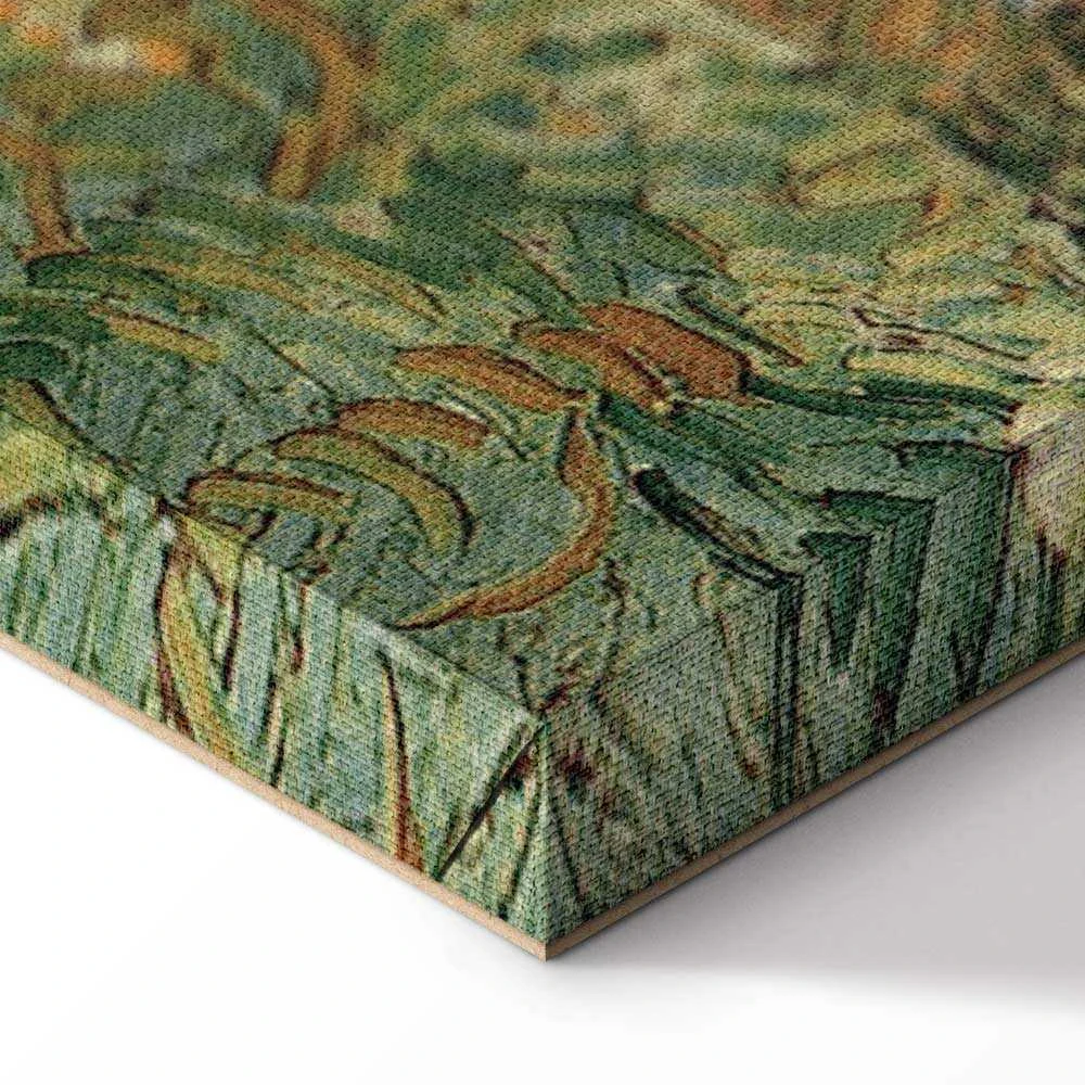 Artgeist Paveikslas - Vincent Van Gogh – Field with Wheat Stacks