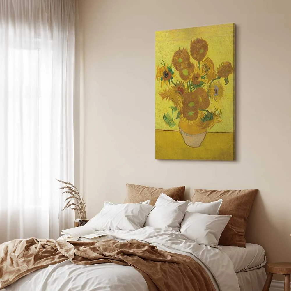 Artgeist Paveikslas - Vincent van Gogh – Still Life: Vase With Fifteen Sunflowers