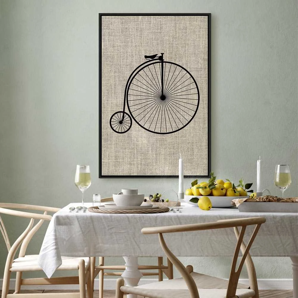 Artgeist Paveikslas - Vintage Bicycle (1 Part) Vertical