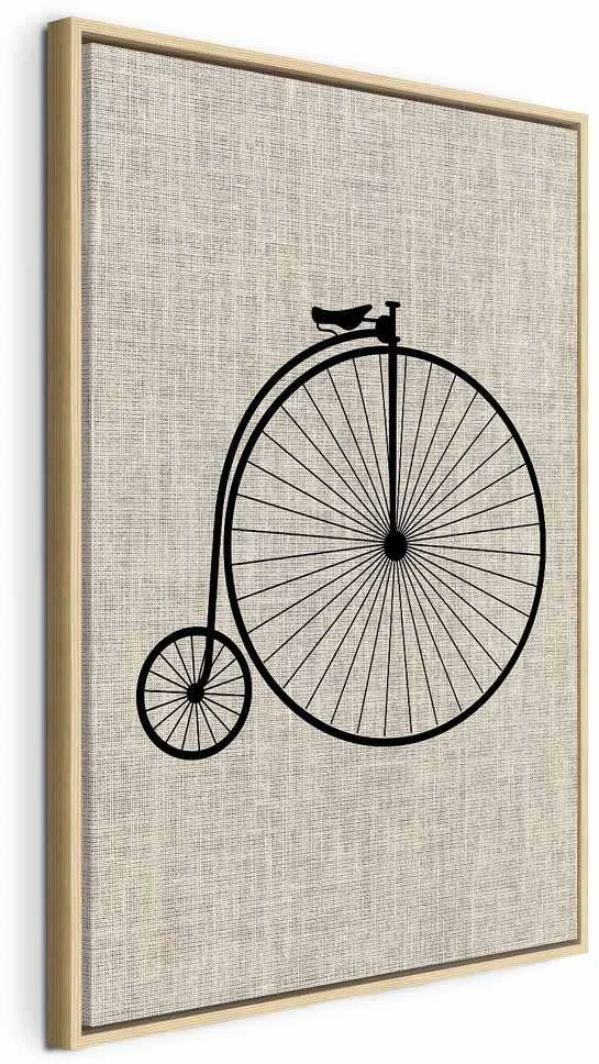 Artgeist Paveikslas - Vintage Bicycle (1 Part) Vertical