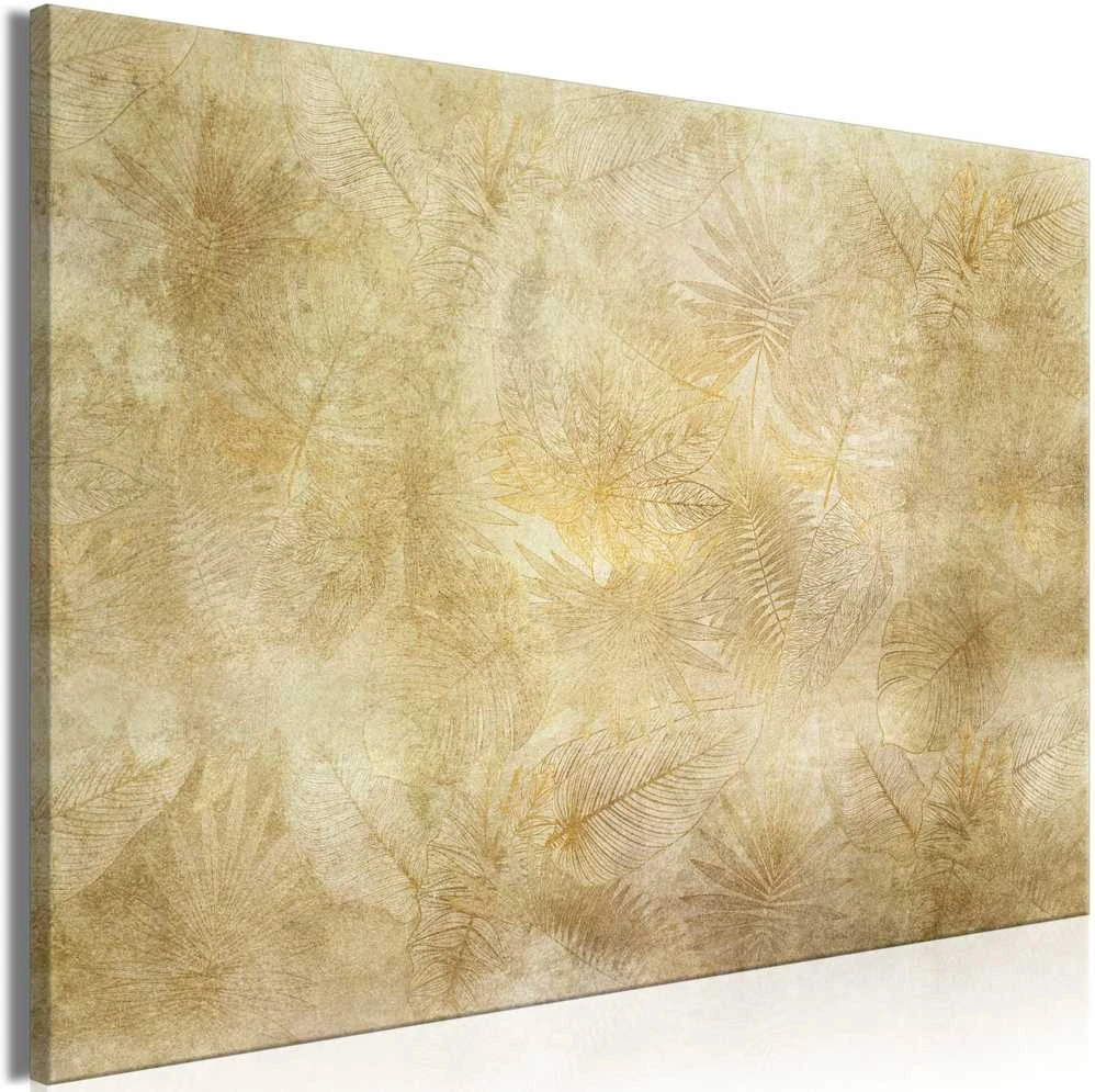 Artgeist Paveikslas - Vintage Leaves (1 Part) Wide