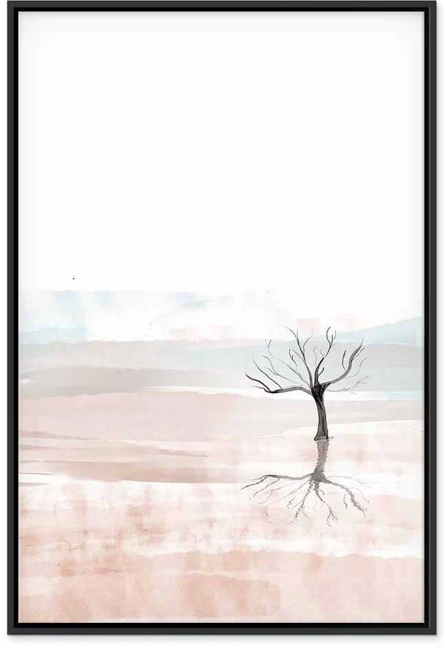 Artgeist Paveikslas - Watercolor Landscape (1 Part) Vertical