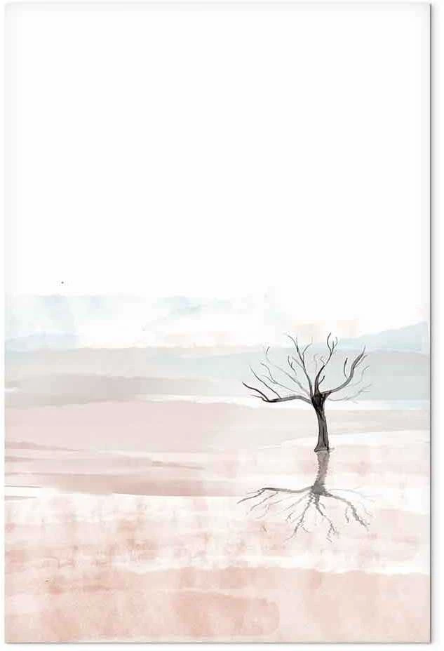 Artgeist Paveikslas - Watercolor Landscape (1 Part) Vertical