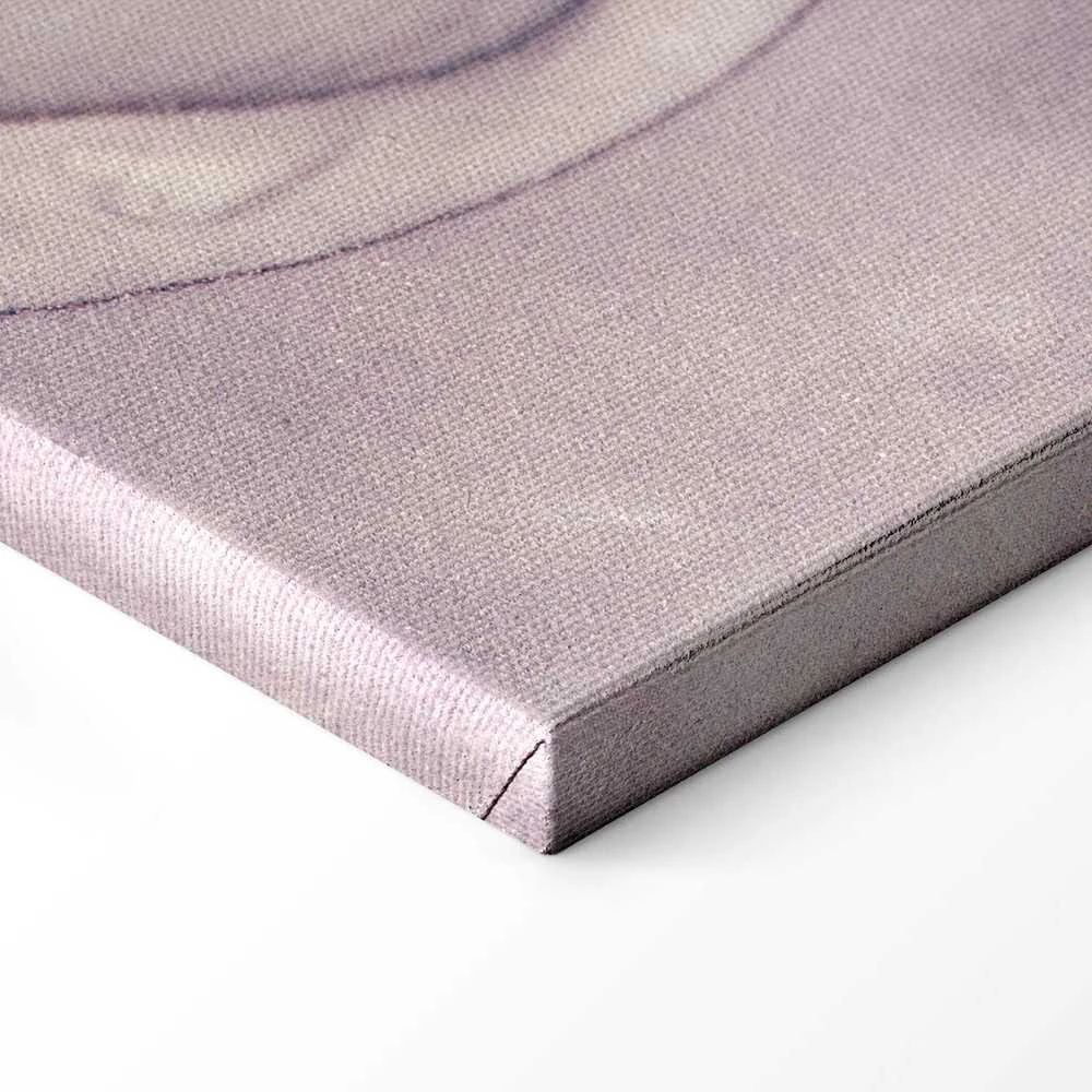 Artgeist Paveikslas - Watercolour abstraction - powder pink marble with auksinis accents