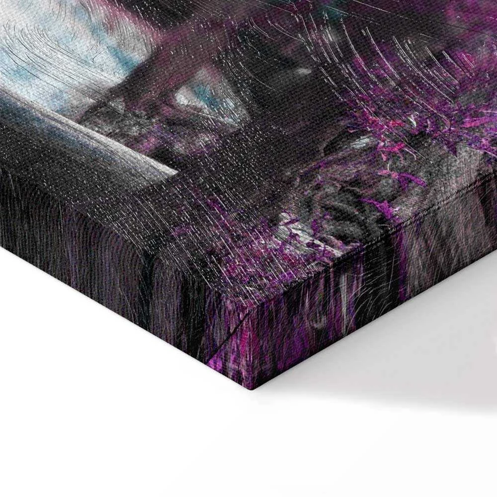 Artgeist Paveikslas - Waterfall and Buddha