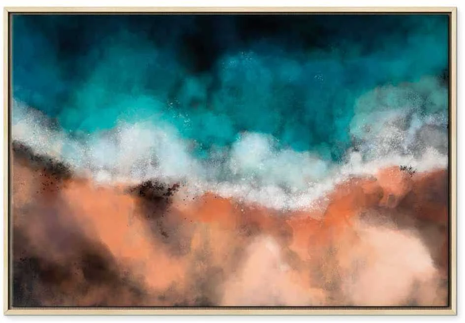 Artgeist Paveikslas - Waves in the Sand (1 Part) Wide