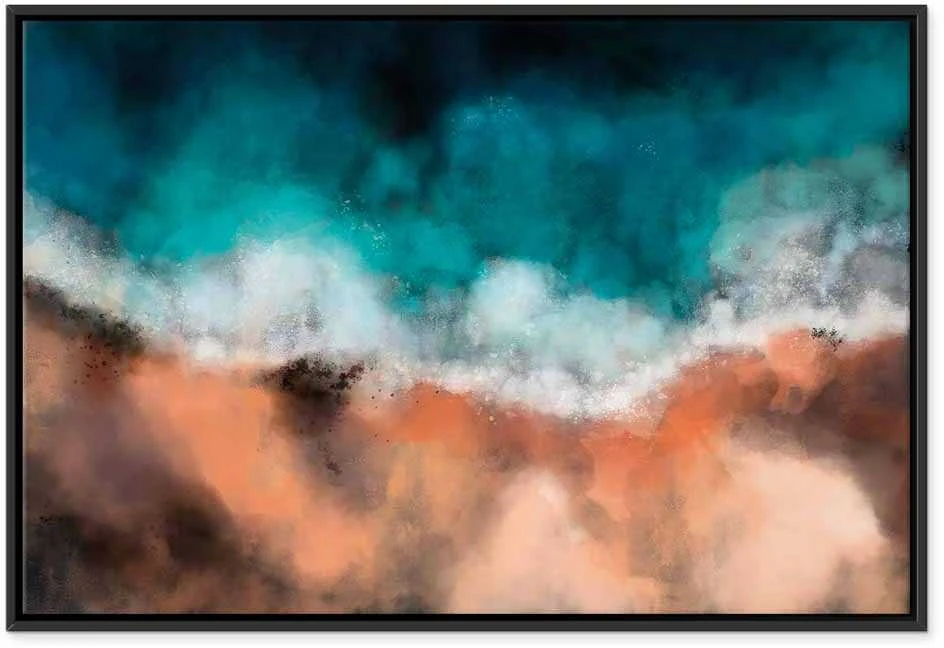 Artgeist Paveikslas - Waves in the Sand (1 Part) Wide