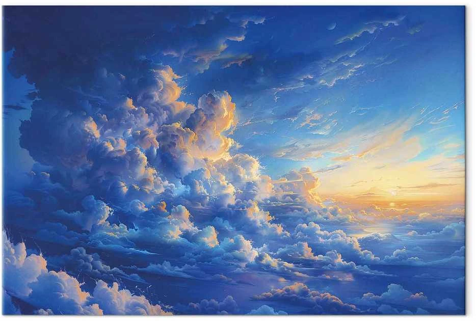 Artgeist Paveikslas - When the Sky Becomes a Canvas: Artistic Creation of Nature in the Clouds