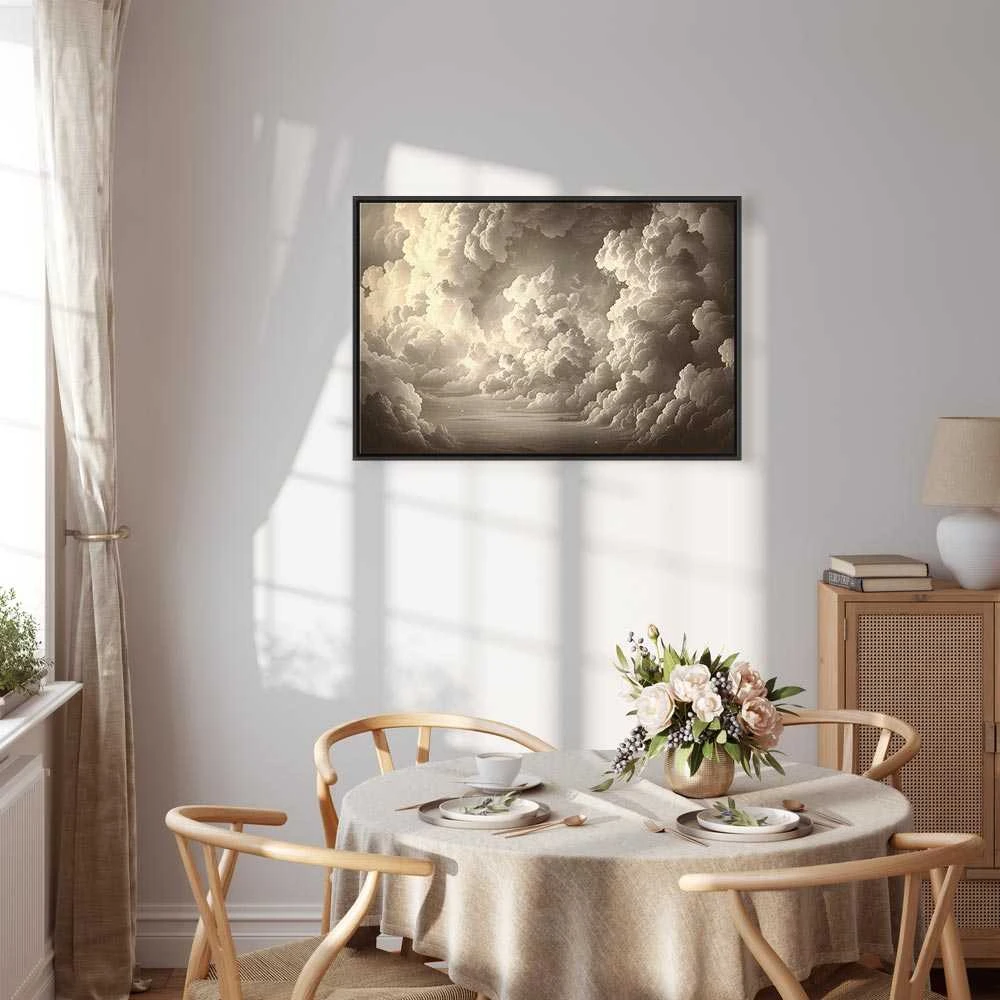 Artgeist Paveikslas - Whisper of Illuminated Clouds: Soft Play of Light in the Theater of the Heavens