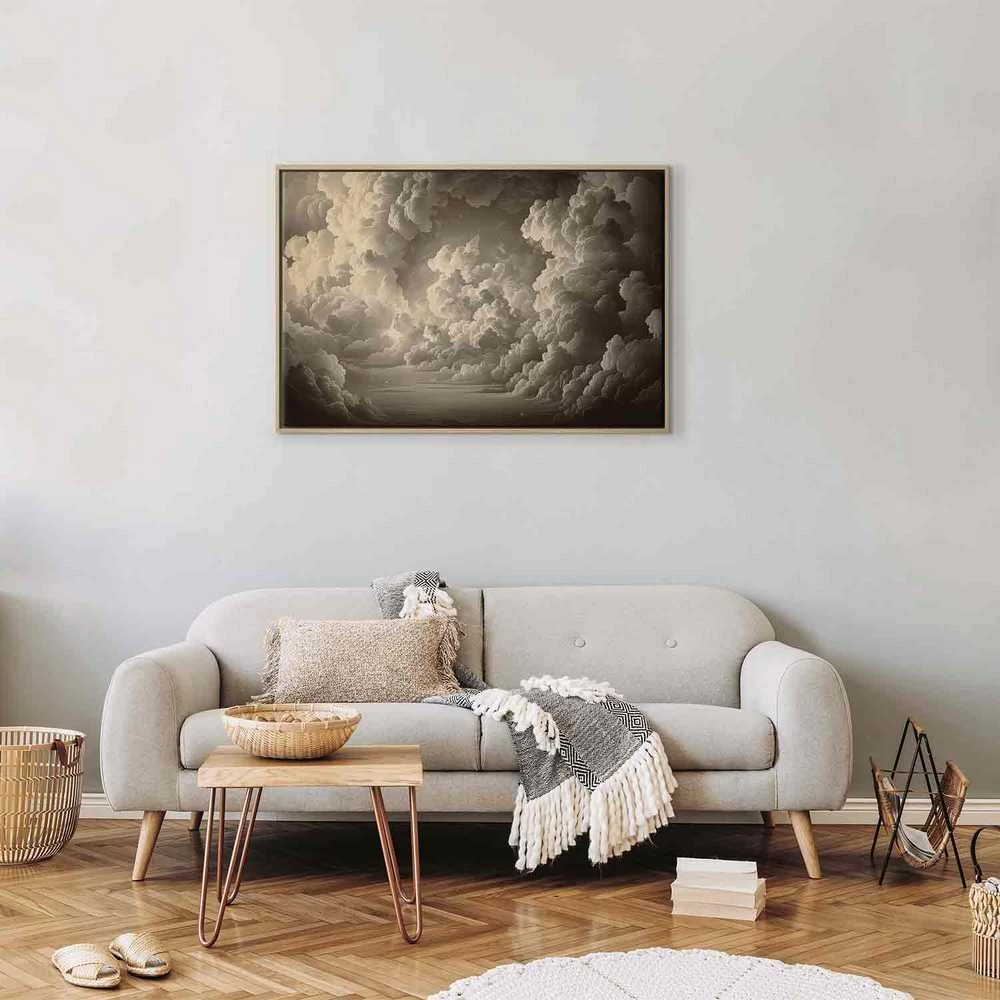 Artgeist Paveikslas - Whisper of Illuminated Clouds: Soft Play of Light in the Theater of the Heavens