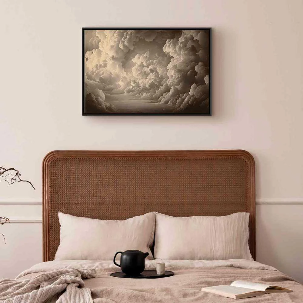 Artgeist Paveikslas - Whisper of Illuminated Clouds: Soft Play of Light in the Theater of the Heavens