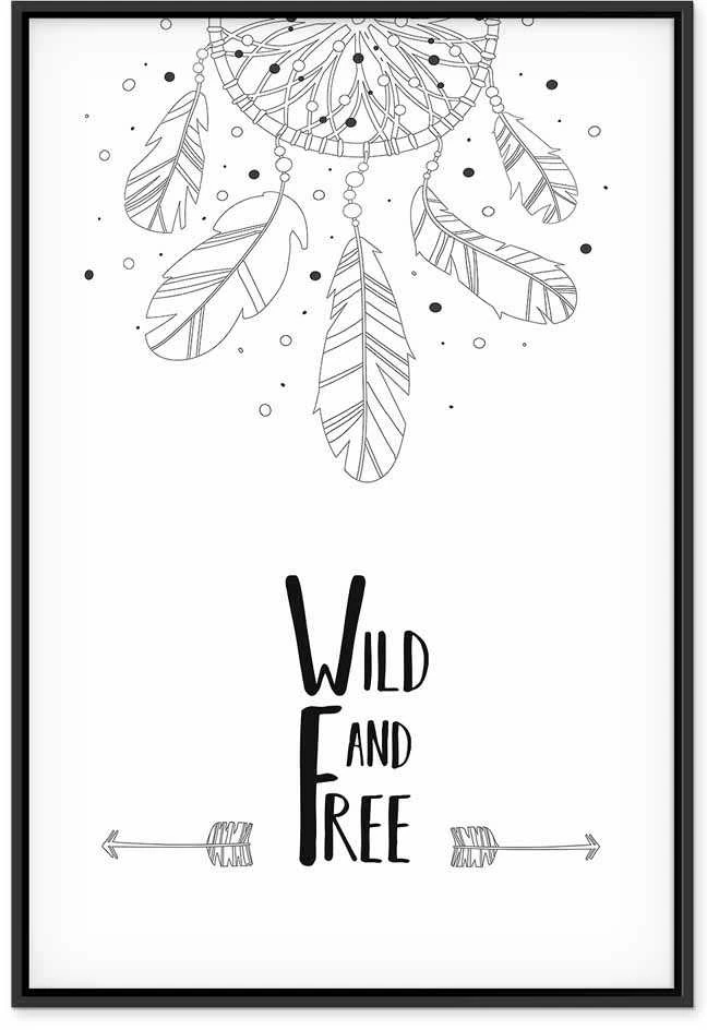 Artgeist Paveikslas - Wild and Free (1 Part) Vertical