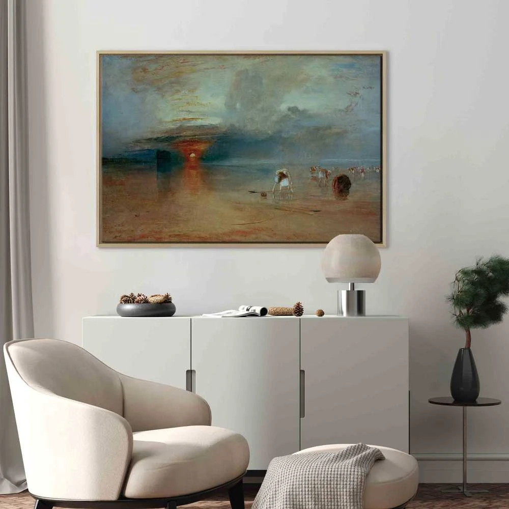 Artgeist Paveikslas - William Turner – Calais Sands at Low Water