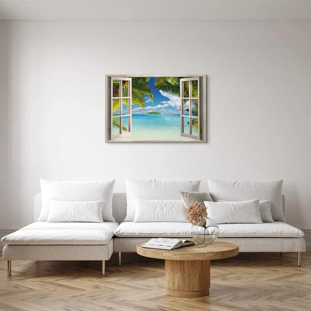 Artgeist Paveikslas - Window: Sea View