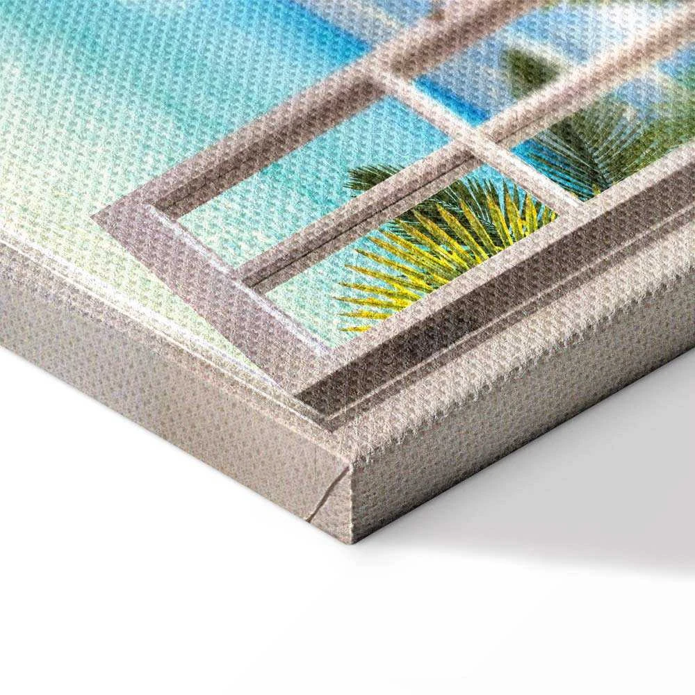 Artgeist Paveikslas - Window: Sea View