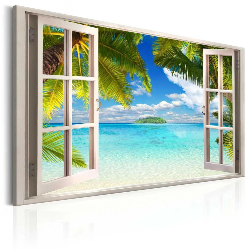 Artgeist Paveikslas - Window: Sea View
