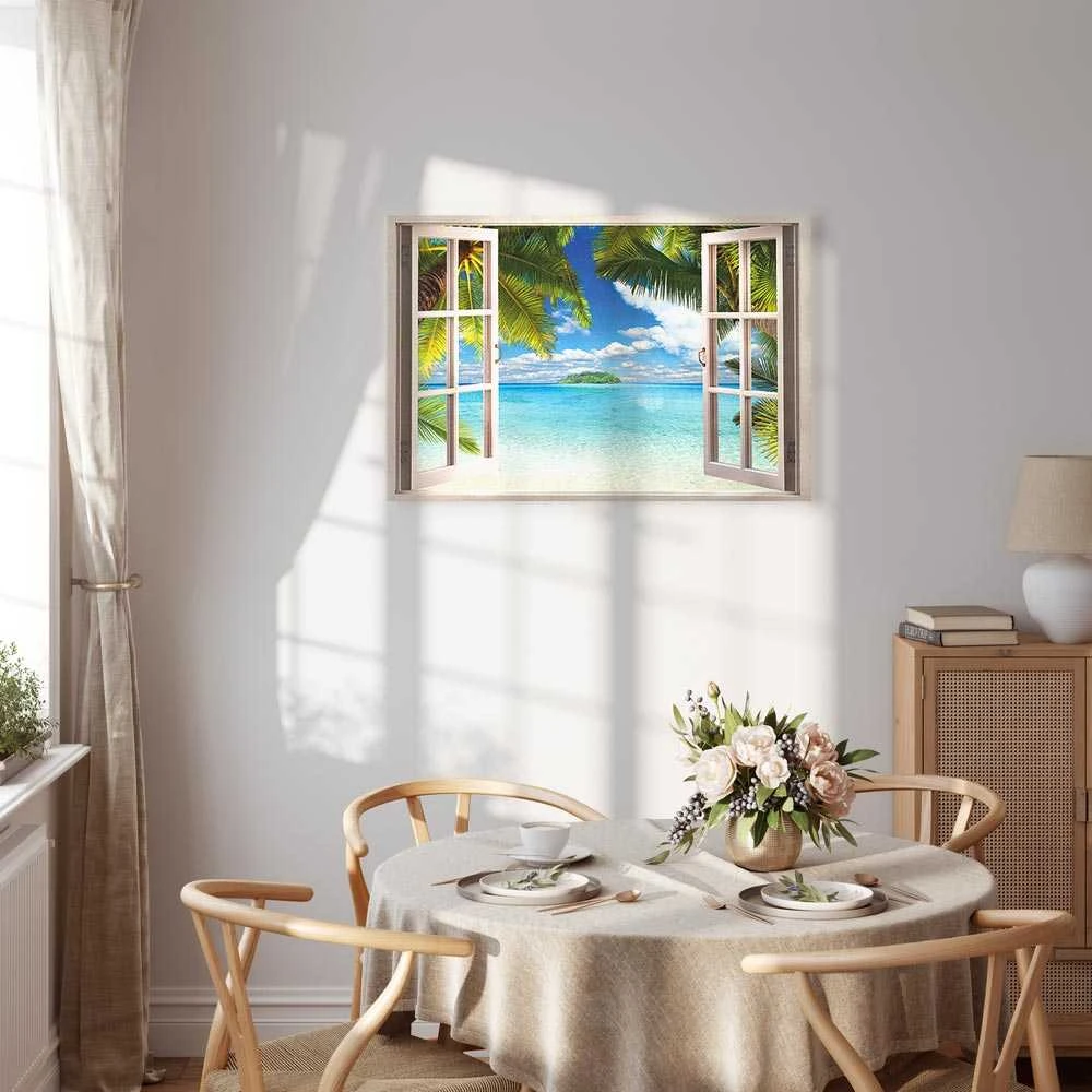 Artgeist Paveikslas - Window: Sea View