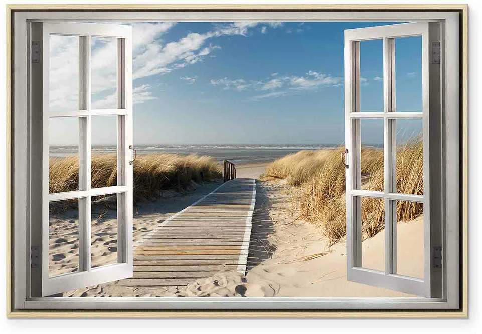 Artgeist Paveikslas - Window: View of the Beach