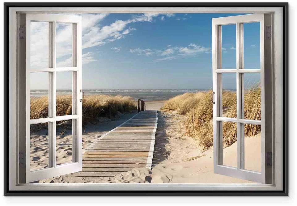 Artgeist Paveikslas - Window: View of the Beach
