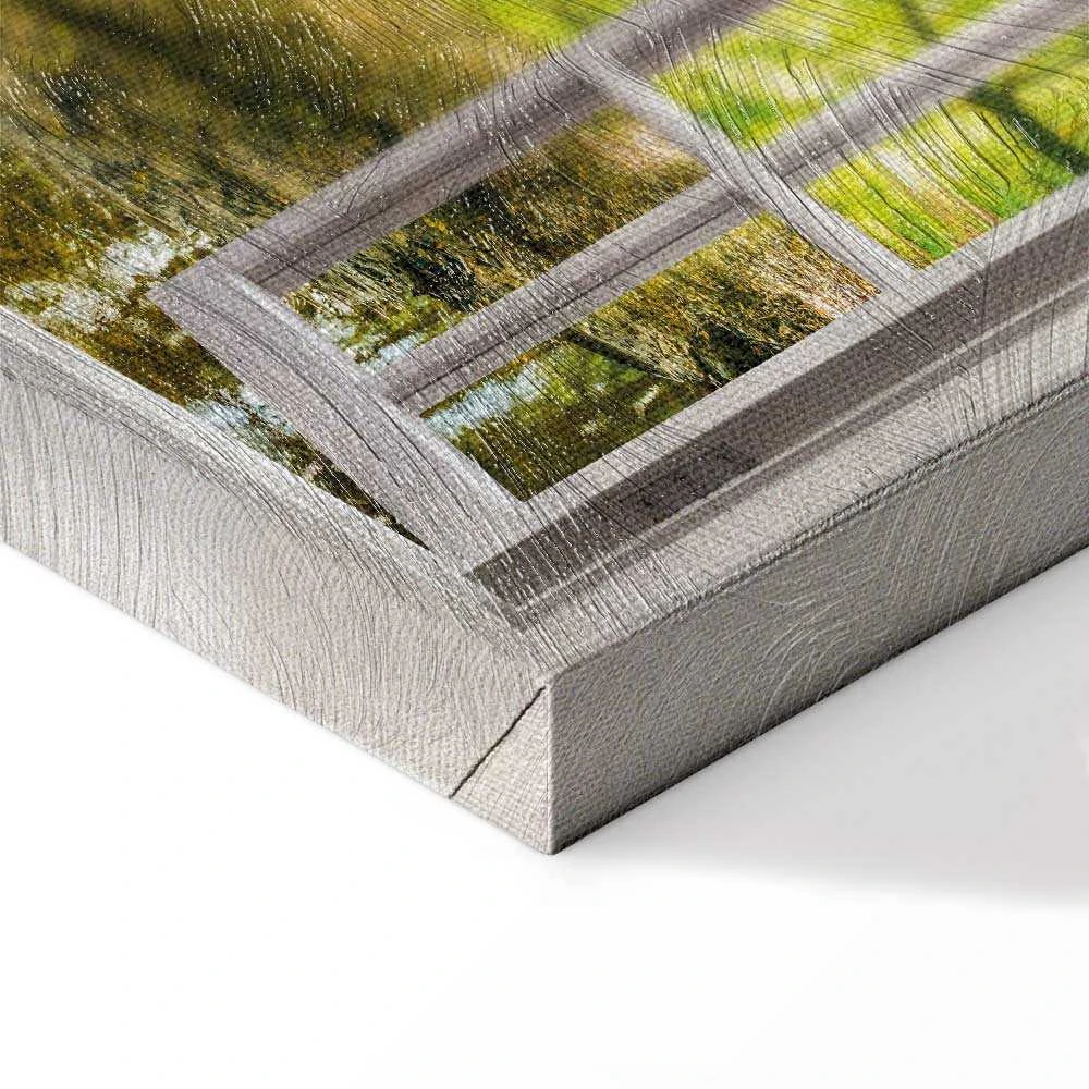 Artgeist Paveikslas - Window: View on Forest