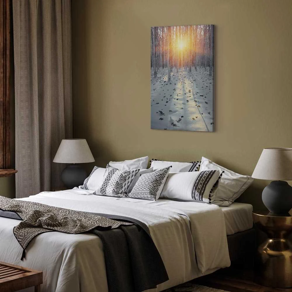 Artgeist Paveikslas - Winter Afternoon (1 Part) Vertical