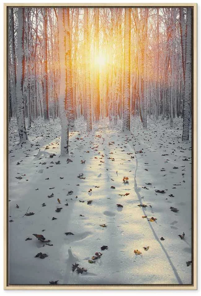 Artgeist Paveikslas - Winter Afternoon (1 Part) Vertical