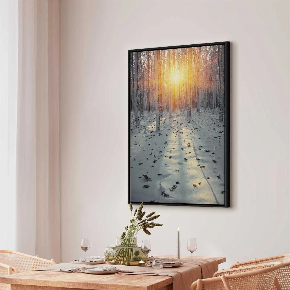 Artgeist Paveikslas - Winter Afternoon (1 Part) Vertical