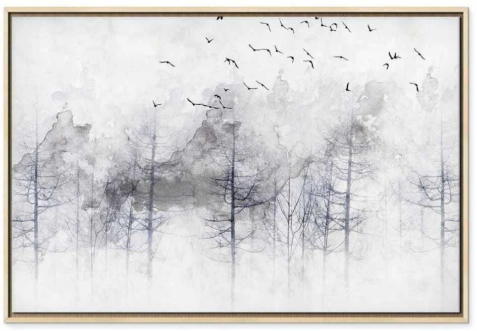 Artgeist Paveikslas - Winter Forest (1 Part) Wide