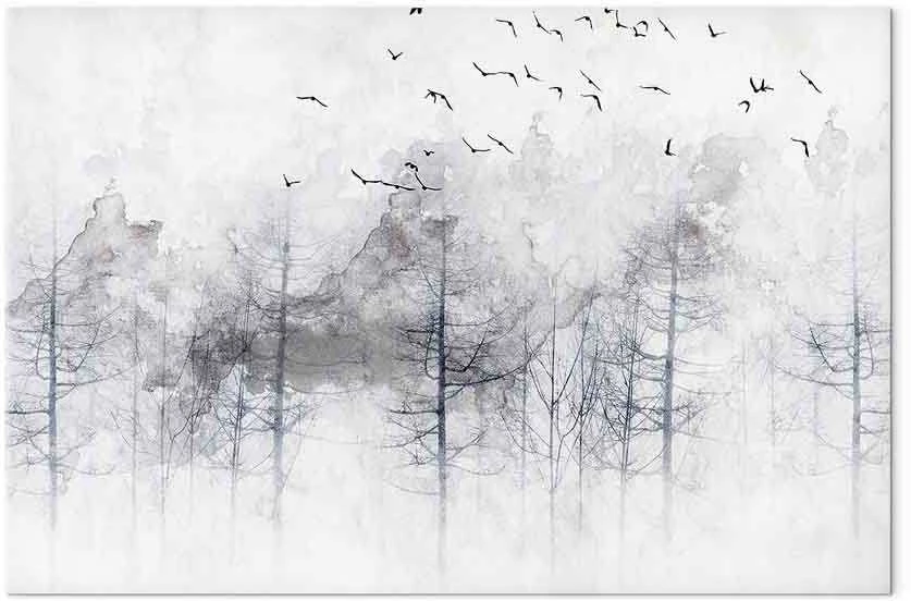 Artgeist Paveikslas - Winter Forest (1 Part) Wide