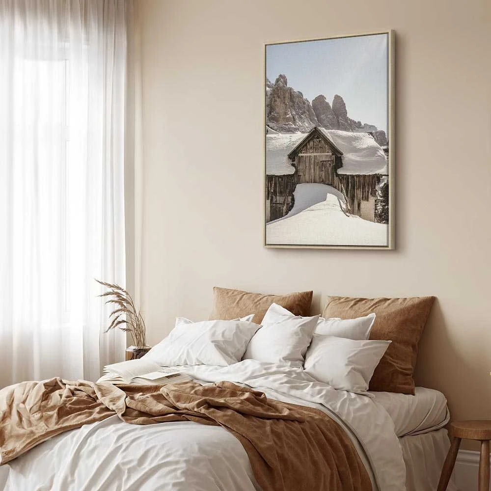Artgeist Paveikslas - Winter in the Dolomites (1 Part) Vertical
