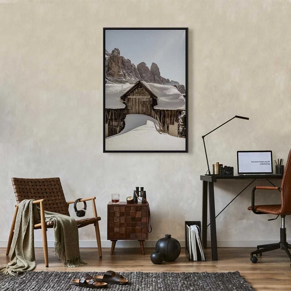 Artgeist Paveikslas - Winter in the Dolomites (1 Part) Vertical
