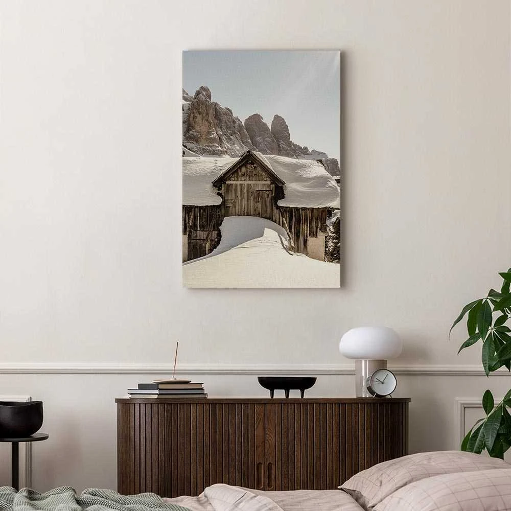 Artgeist Paveikslas - Winter in the Dolomites (1 Part) Vertical