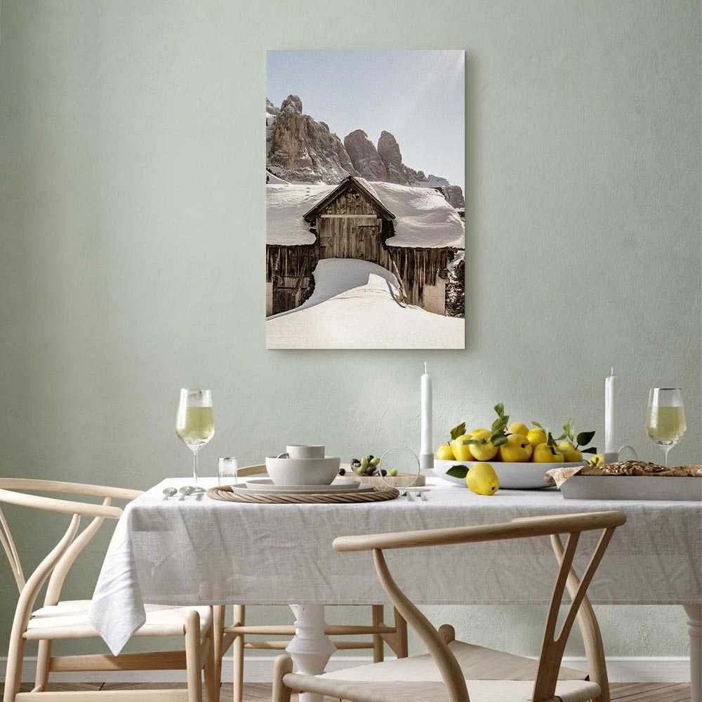 Artgeist Paveikslas - Winter in the Dolomites (1 Part) Vertical