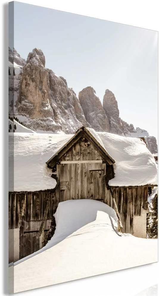Artgeist Paveikslas - Winter in the Dolomites (1 Part) Vertical