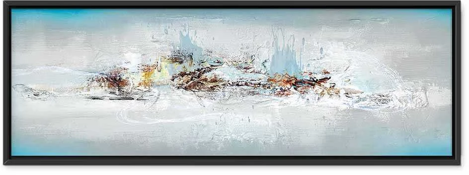 Artgeist Paveikslas - Winter Outside the Window (1 Part) Narrow