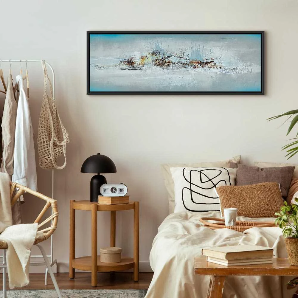 Artgeist Paveikslas - Winter Outside the Window (1 Part) Narrow
