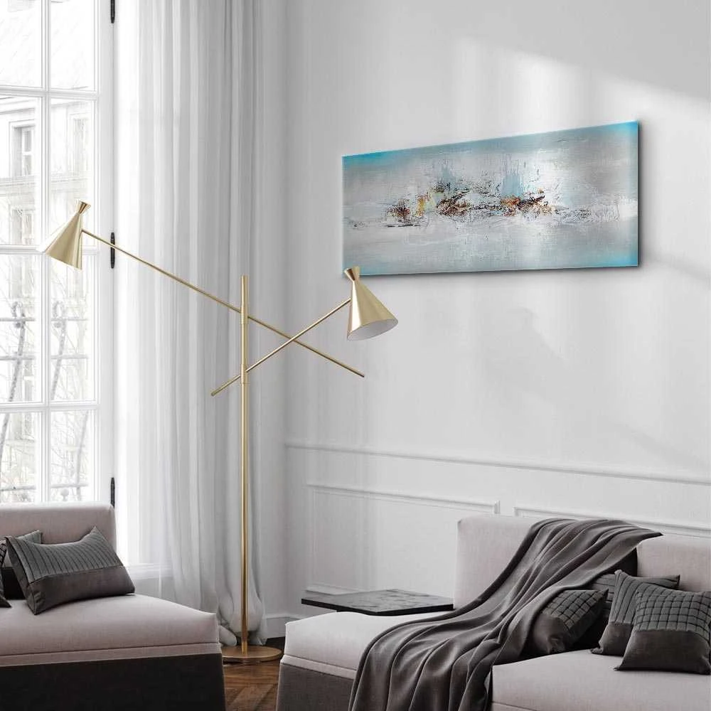 Artgeist Paveikslas - Winter Outside the Window (1 Part) Narrow