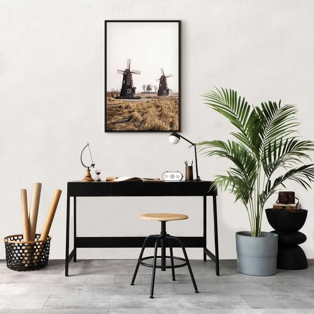Artgeist Paveikslas - Wooden Windmill (1 Part) Vertical