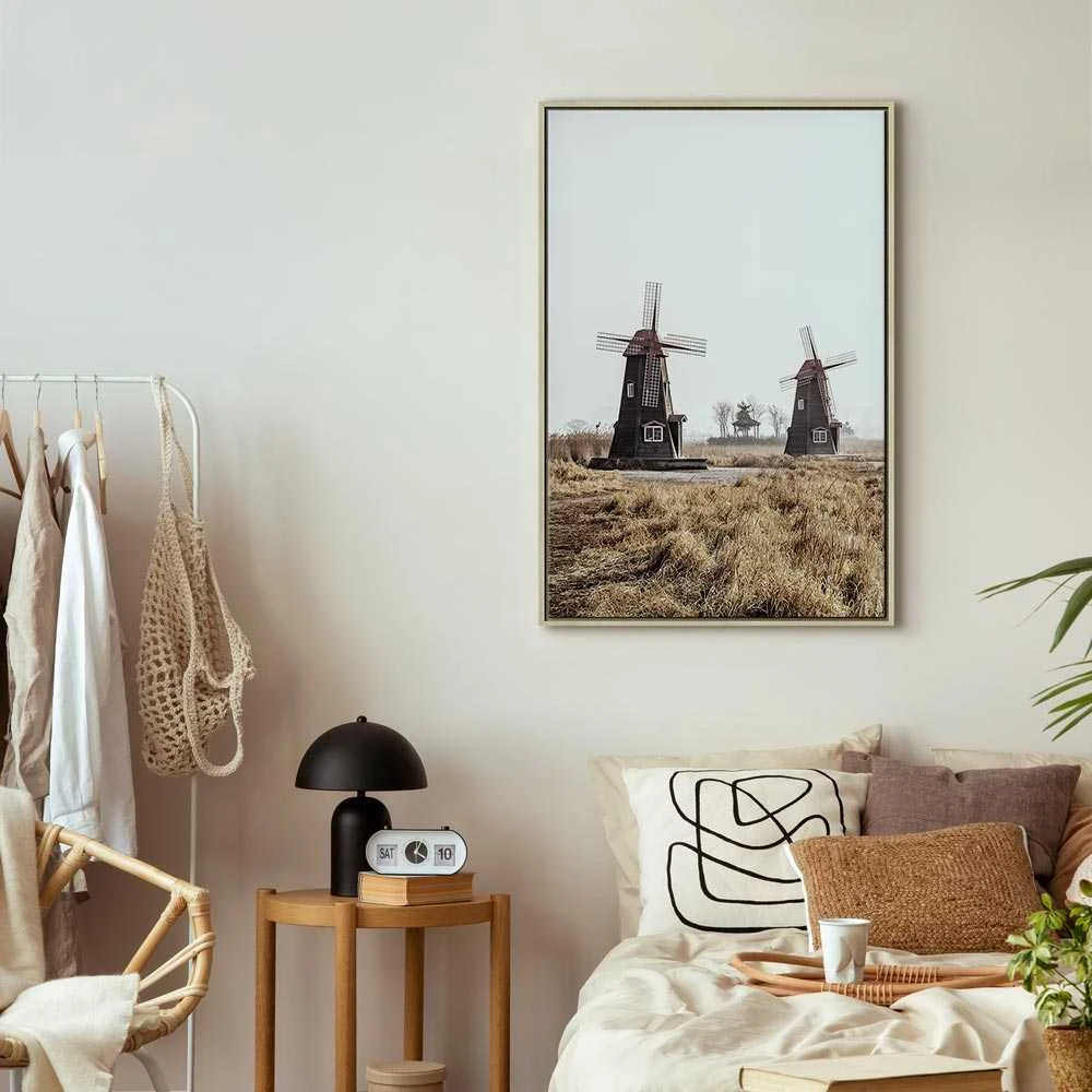 Artgeist Paveikslas - Wooden Windmill (1 Part) Vertical
