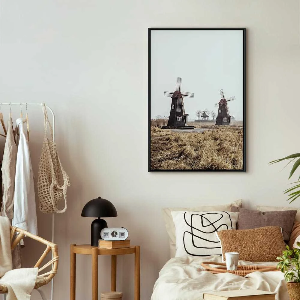 Artgeist Paveikslas - Wooden Windmill (1 Part) Vertical